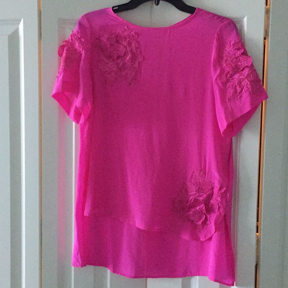 Silk shirt sleeve